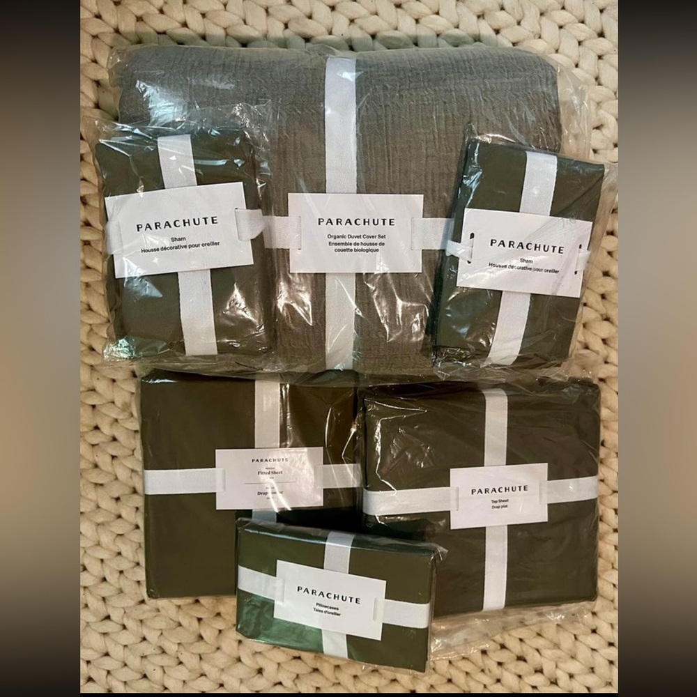 Parachute Bedding Set - Moss